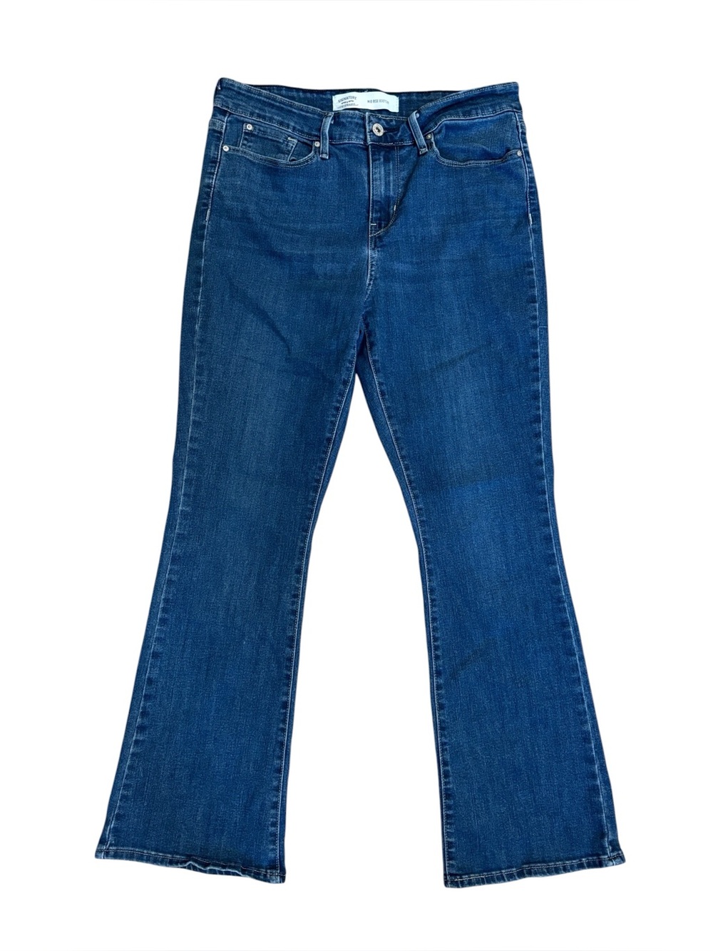 Levi’s‎ Signature Midrise Bootcut Blue Jeans Size 8 Short